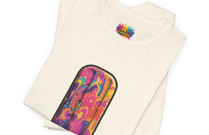 Psychedelic Rainbow Popsicle Drip Tee