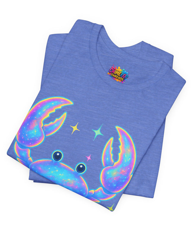 CLAWSOME Neon Crab Tee - Ocean Lover T-Shirt