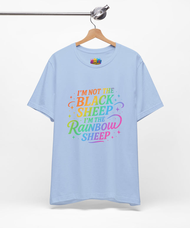 Rainbow Sheep Quote Tee