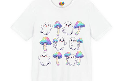 Happy Ghost With Mushroom Tee