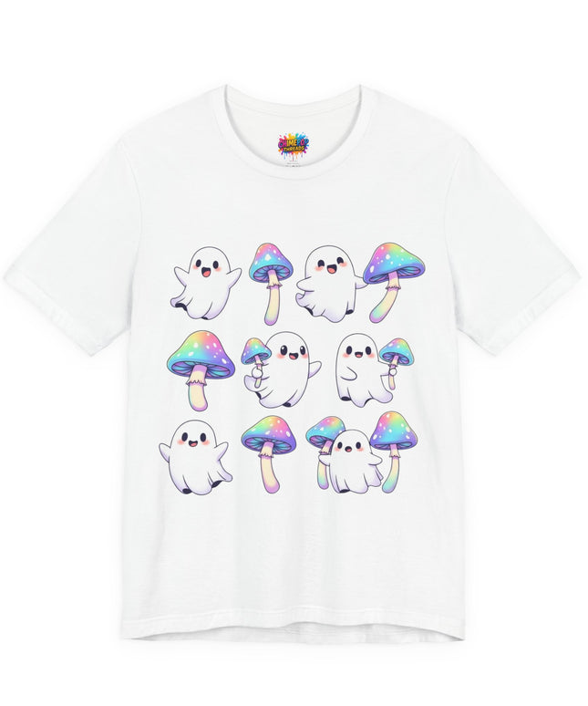 Happy Ghost With Mushroom Tee