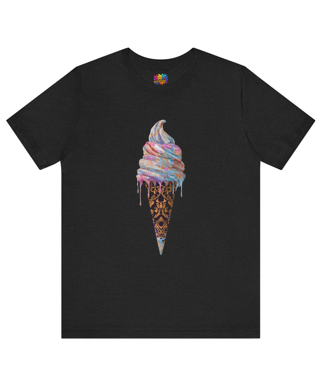 Baroque Marble Swirl Ice Cream Tee