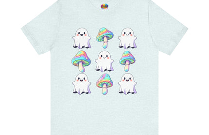 Kawaii Ghost Mushroom Tee