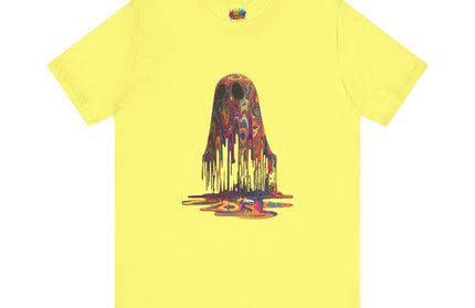 Psychedelic Ghost Rainbow Drip Spirit Tee