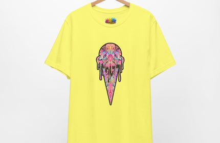 Pastel Ice Cream Symmetrical Drip Tee