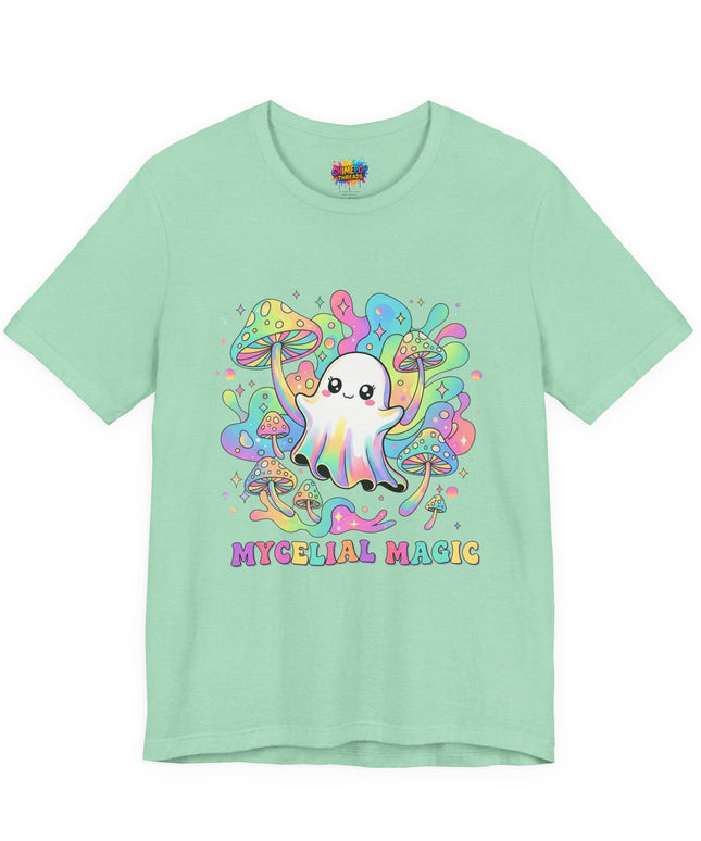 Mycelial Magic Rainbow Ghost Tee