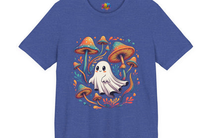 Mycelial Magic Ghost Mushroom Tee
