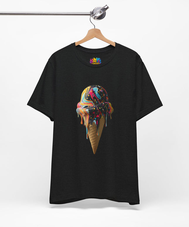 Pastel Marble Swirl Ice Cream Tee