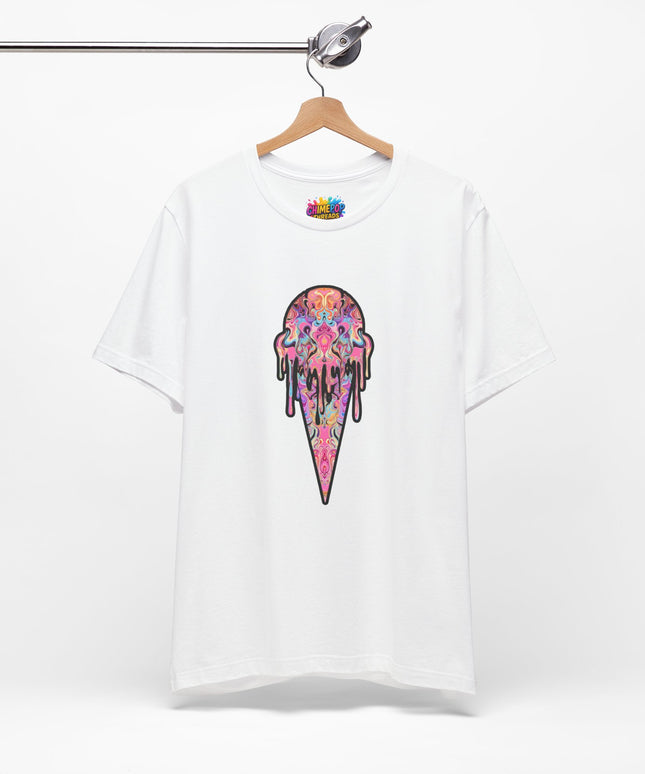 Pastel Ice Cream Symmetrical Drip Tee