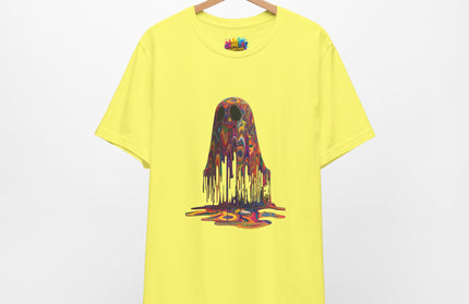 Psychedelic Ghost Rainbow Drip Spirit Tee