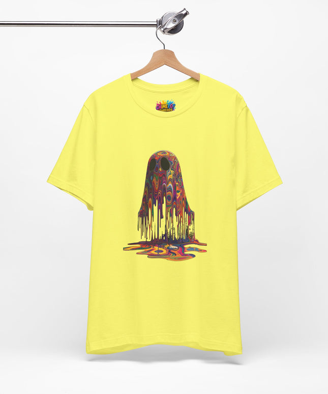 Psychedelic Ghost Rainbow Drip Spirit Tee