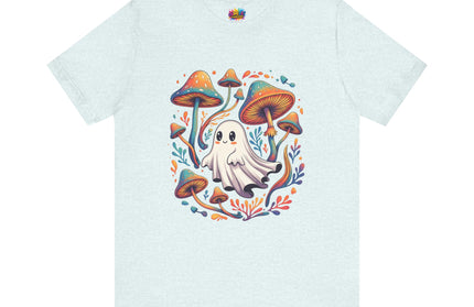 Mycelial Magic Ghost Mushroom Tee