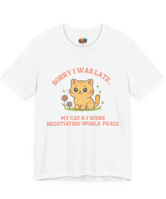 Negotiating Peace Cat Tee