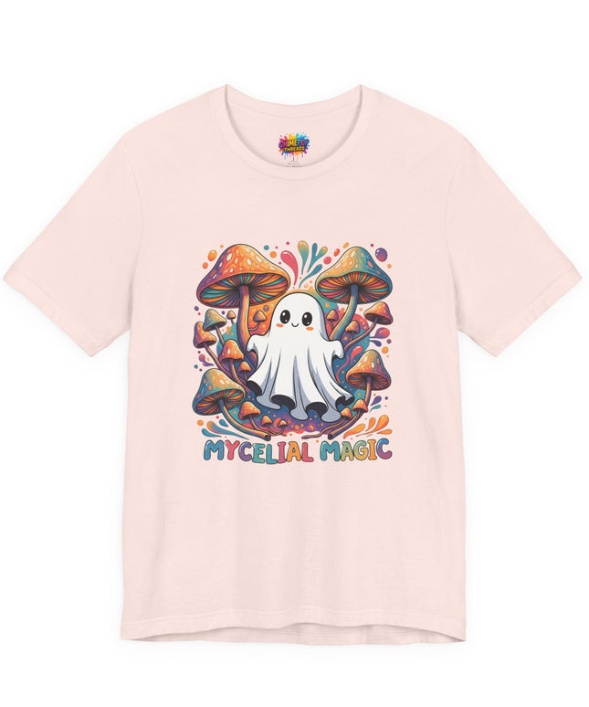 Mycelial Magic Rainbow Ghost Tee