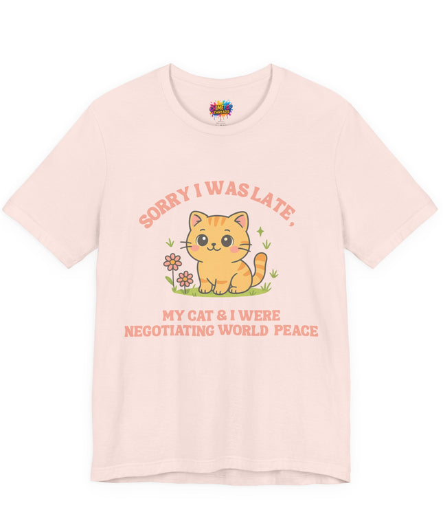 Negotiating Peace Cat Tee