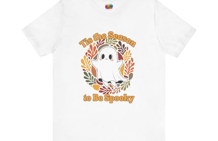 Tis The Season Spooky Black Ghost Tee