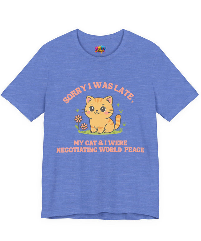 Negotiating Peace Cat Tee