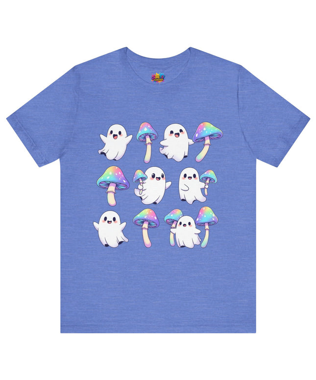 Happy Ghost With Mushroom Tee