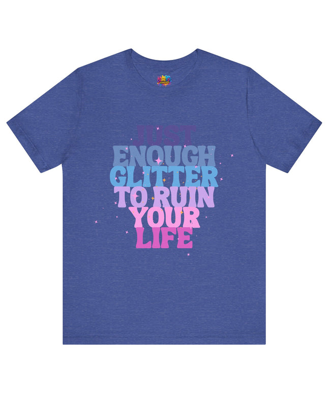 Just Enough Glitter Pastel Tee