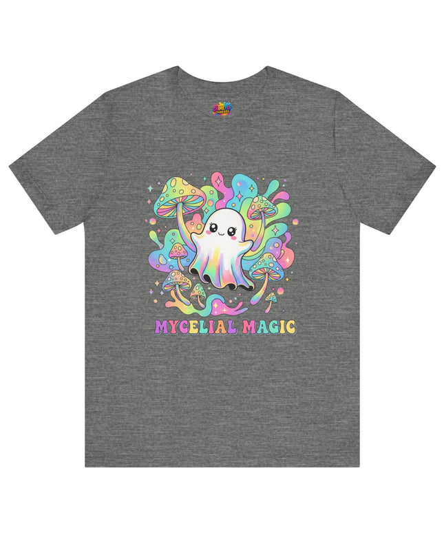 Mycelial Magic Rainbow Ghost Tee