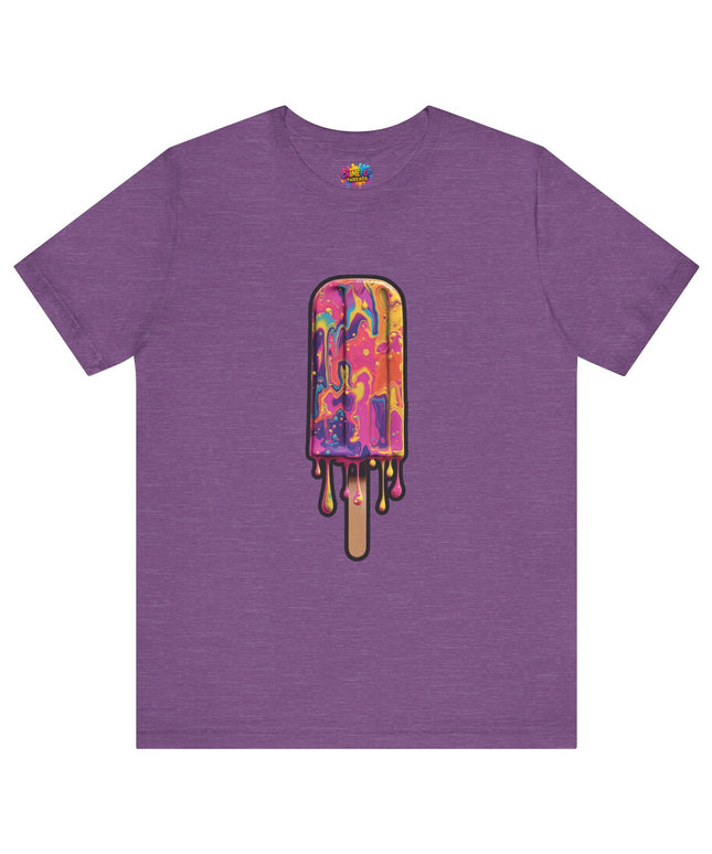 Psychedelic Rainbow Popsicle Drip Tee