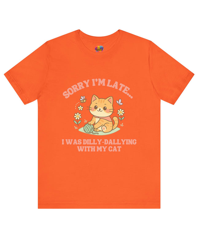 Dilly Dally Cat Tee