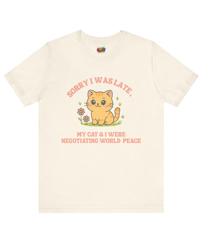 Negotiating Peace Cat Tee