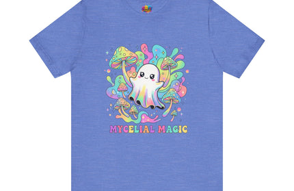 Mycelial Magic Rainbow Ghost Tee