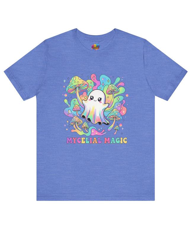 Mycelial Magic Rainbow Ghost Tee