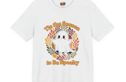 Tis The Season Spooky Black Ghost Tee