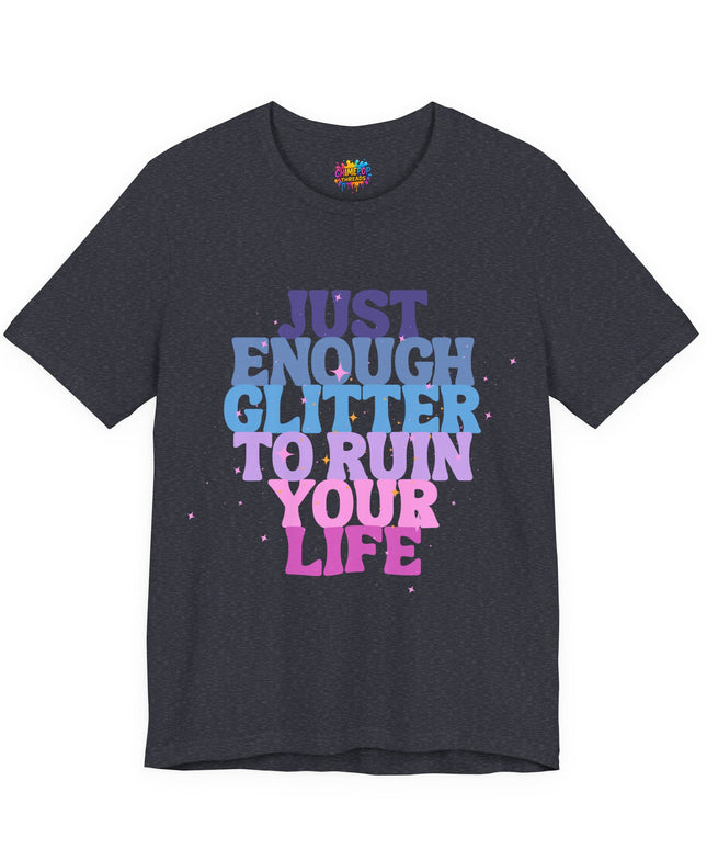 Just Enough Glitter Pastel Tee