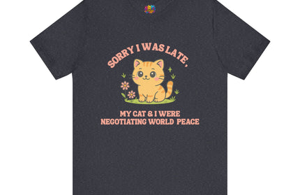Negotiating Peace Cat Tee