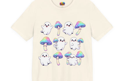 Happy Ghost With Mushroom Tee