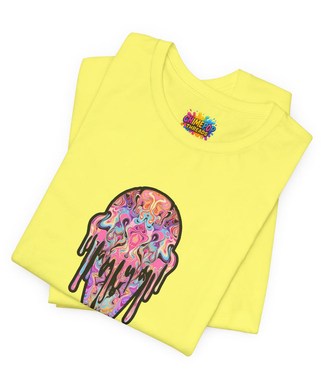 Pastel Ice Cream Symmetrical Drip Tee
