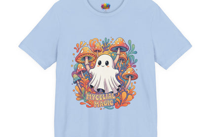 Mycelial Magic Orange Glow Ghost Tee