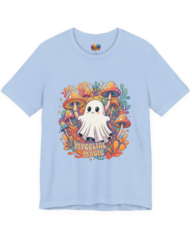 Mycelial Magic Orange Glow Ghost Tee