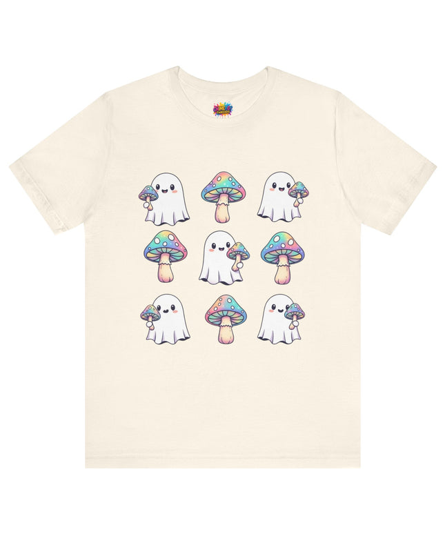 Small Ghost Mushroom Tee