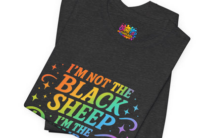 Rainbow Sheep Quote Tee