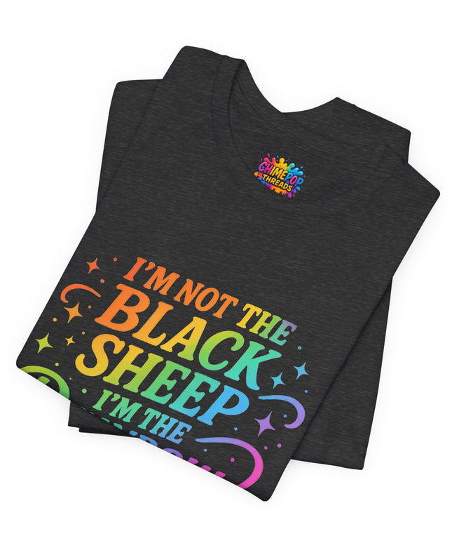 Rainbow Sheep Quote Tee