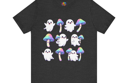 Happy Ghost With Mushroom Tee