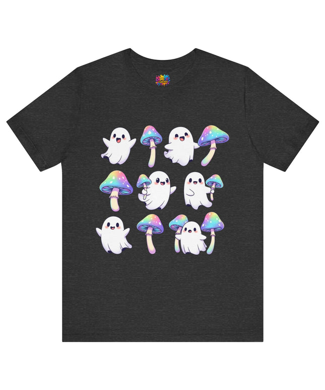 Happy Ghost With Mushroom Tee