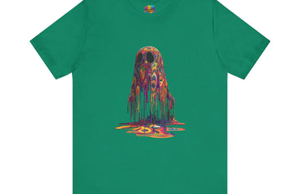 Psychedelic Ghost Rainbow Drip Spirit Tee