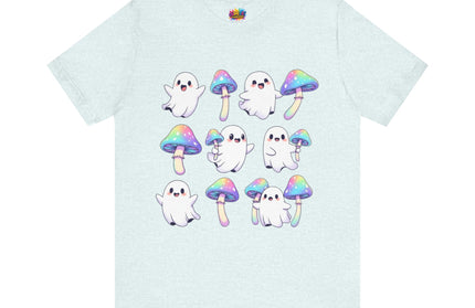 Happy Ghost With Mushroom Tee
