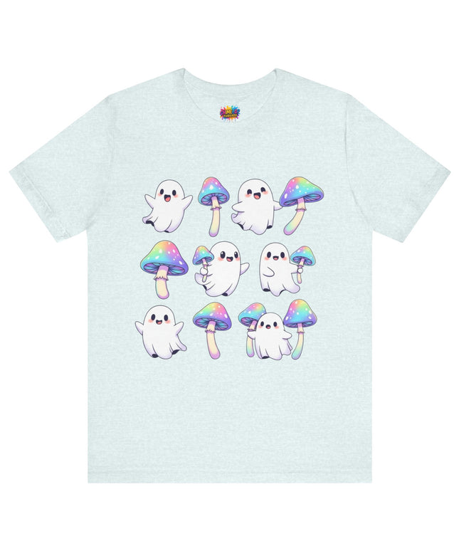 Happy Ghost With Mushroom Tee