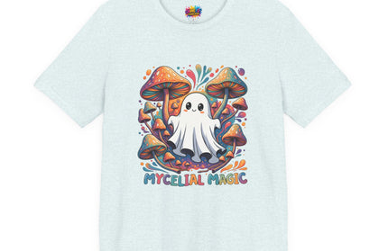 Mycelial Magic Rainbow Ghost Tee