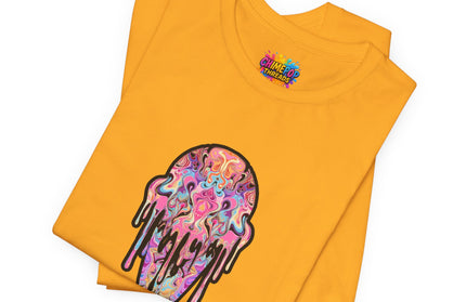 Pastel Ice Cream Symmetrical Drip Tee