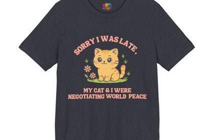 Negotiating Peace Cat Tee