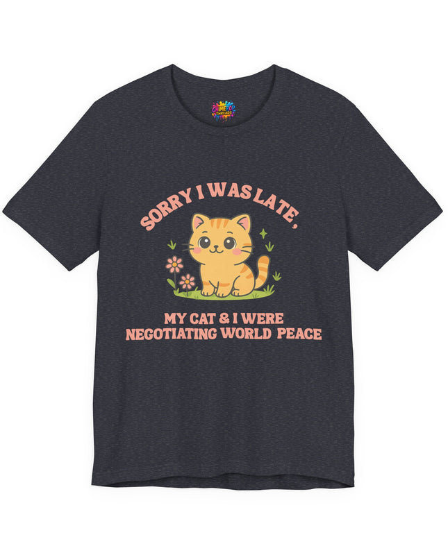 Negotiating Peace Cat Tee