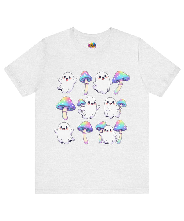 Happy Ghost With Mushroom Tee