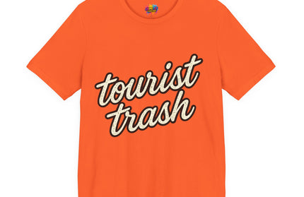Tourist Trash Script Tee